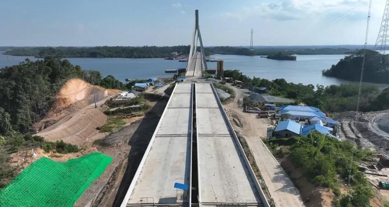 progres pembangunan jalan tol ikn