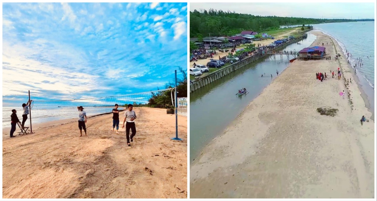 pantai dekat ikn