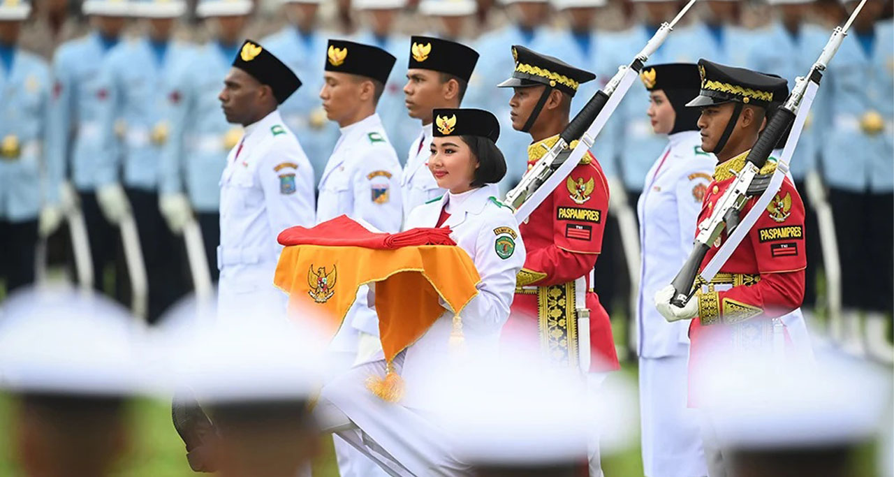 paskibraka putri berjilbab